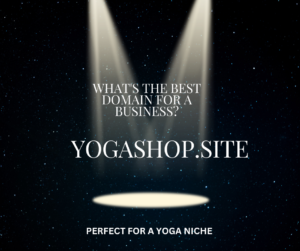 🥇 YOGASHOP.SITE Best domain name for YOGA Niche Dropshipping Business Store