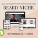 BEARD CARE NICHE Fully Automated Shopify Dropshipping Business Store Website