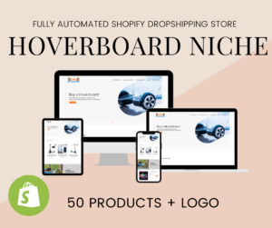🥇SCOOTER NICHE Fully Automated Shopify Dropshipping Business Store Website