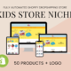 🥇 KIDS WEAR NICHE Fully Automated Shopify Dropshipping Business Store Website